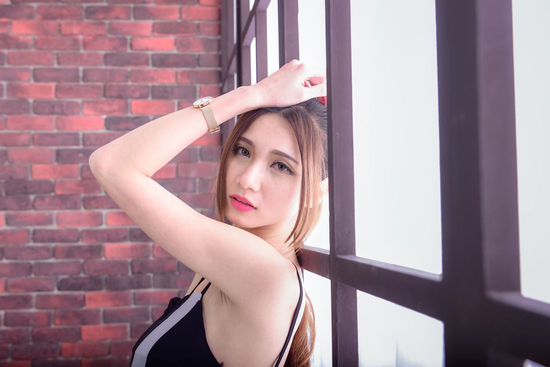 Beautyleg美腿模特Winnie小雪青花瓷旗袍黑丝美腿诱惑套图