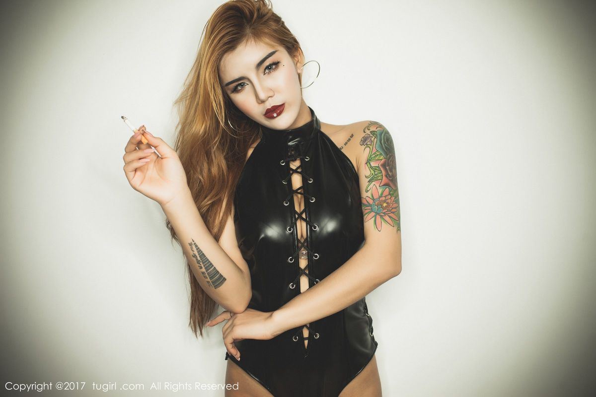 秀人网姐妹花黄炜婷Tina&代子白皙美胸豹纹内衣诱惑写真合集