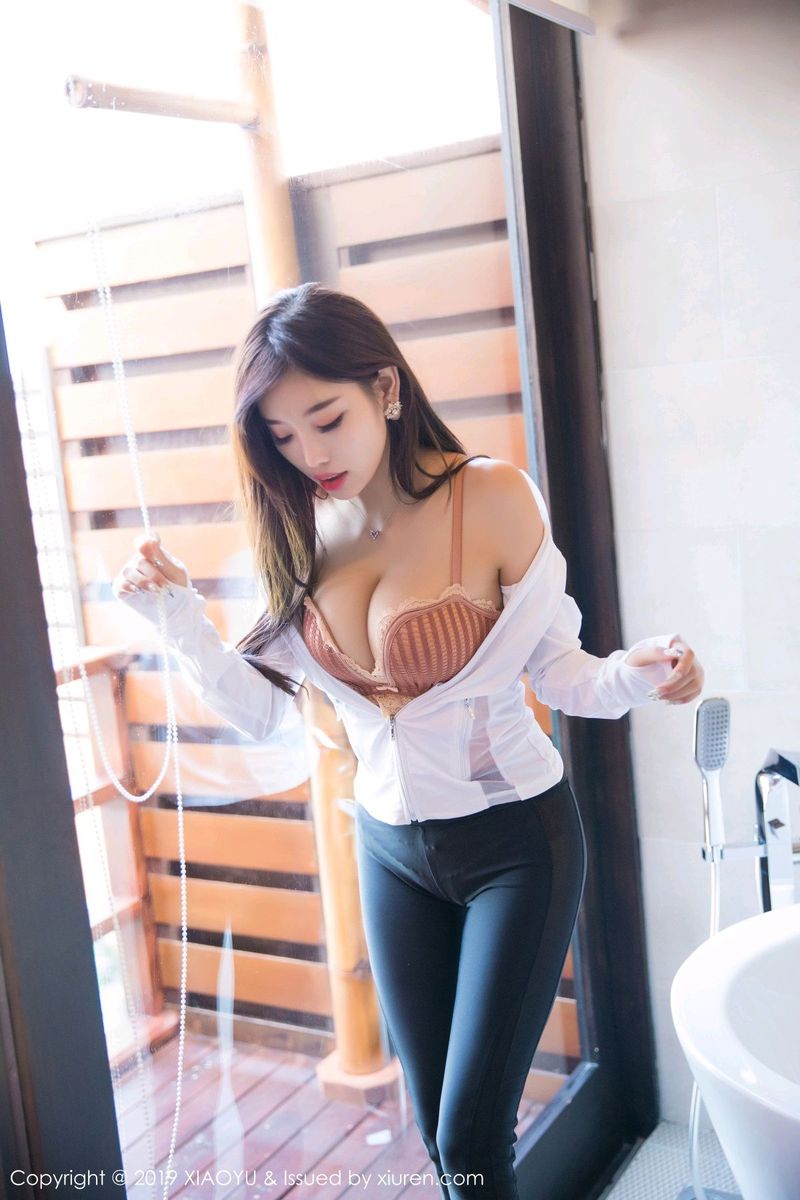 魅妍社性感姐妹花沈欢欣&米娅Miya拉拉内衣诱惑私房写真