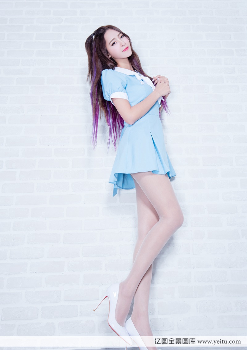 Legbaby美腿宝贝凯竹Vision廿十黑丝美腿职场OL制服诱惑