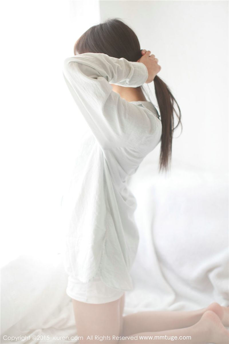 美媛馆邻家女孩七米baby清新校服修长美腿首套写真