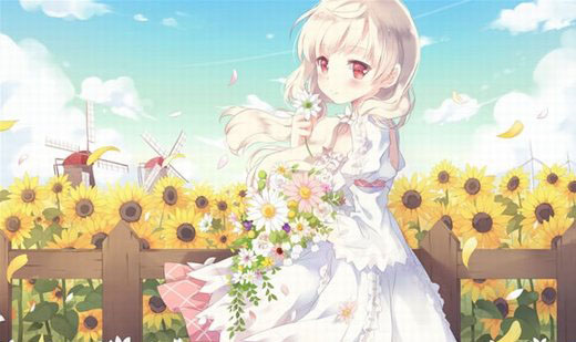 动漫唯美梦幻美女图片素材