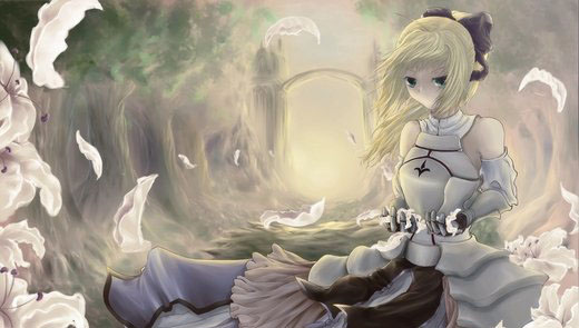 动漫唯美梦幻美女图片素材