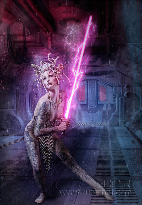 欧美大胆人体艺术摄影 原始的自然野性美