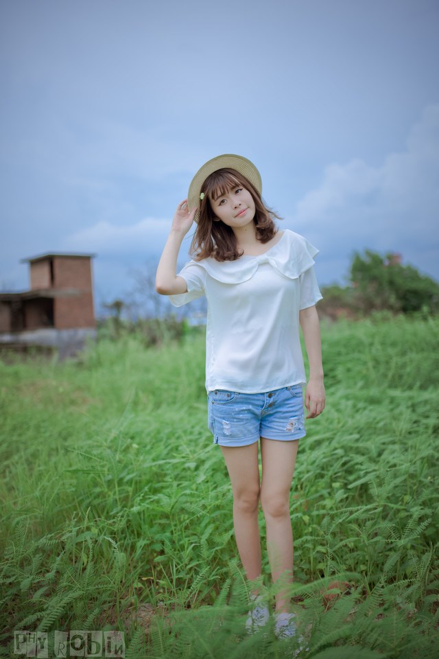 小清新热裤美女户外唯美写真集