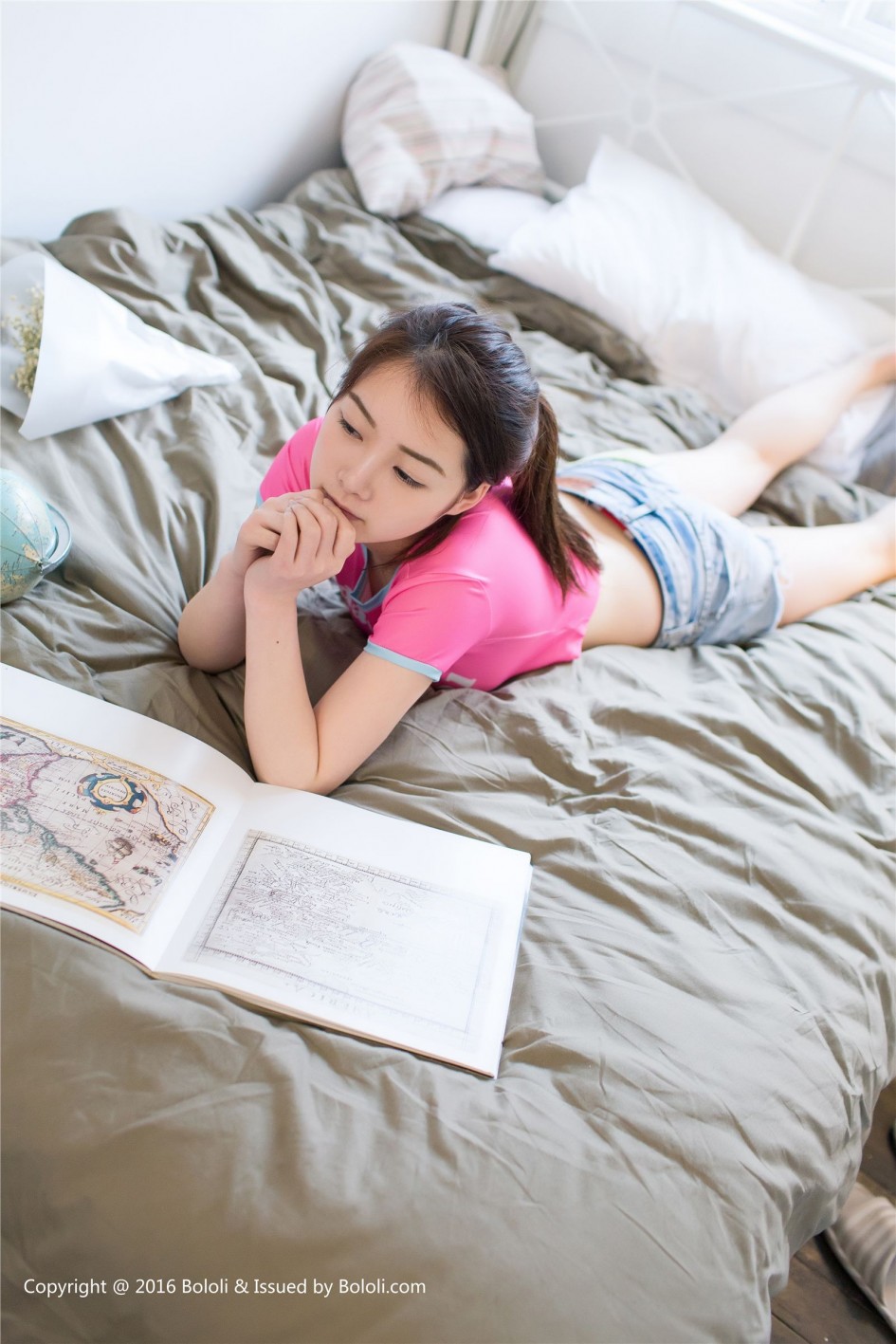 邻家性感美眉沈欣雨比基尼写真生活照