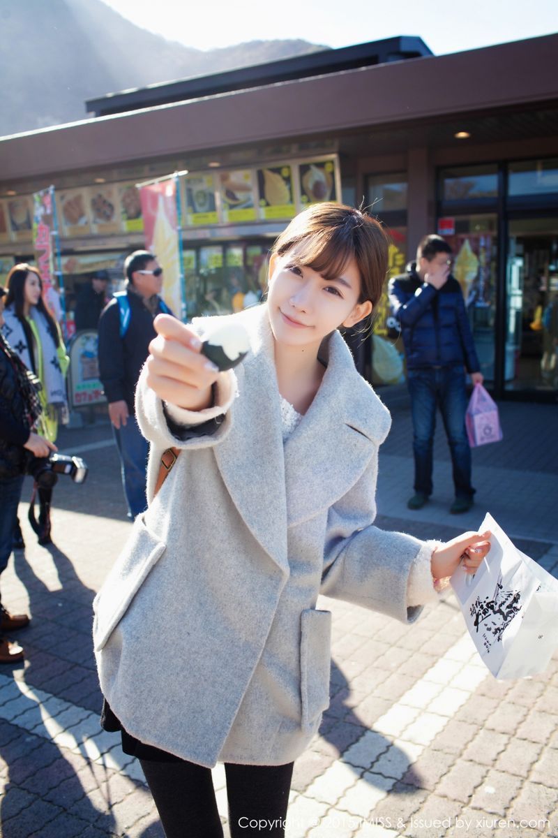 爱蜜社极品美女陈潇Xiaoer户外清新养眼日本之旅美图写真