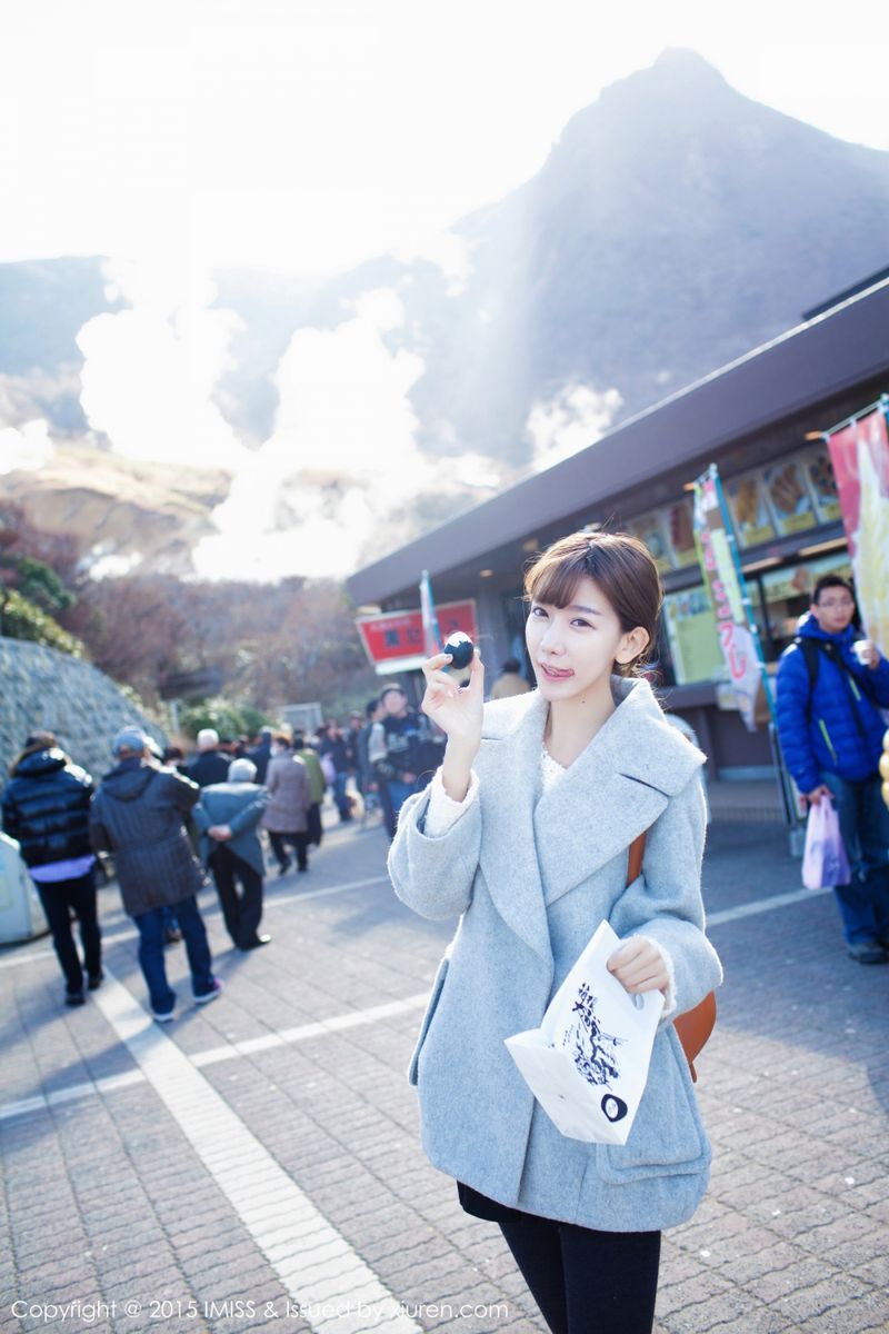 爱蜜社极品美女陈潇Xiaoer户外清新养眼日本之旅美图写真