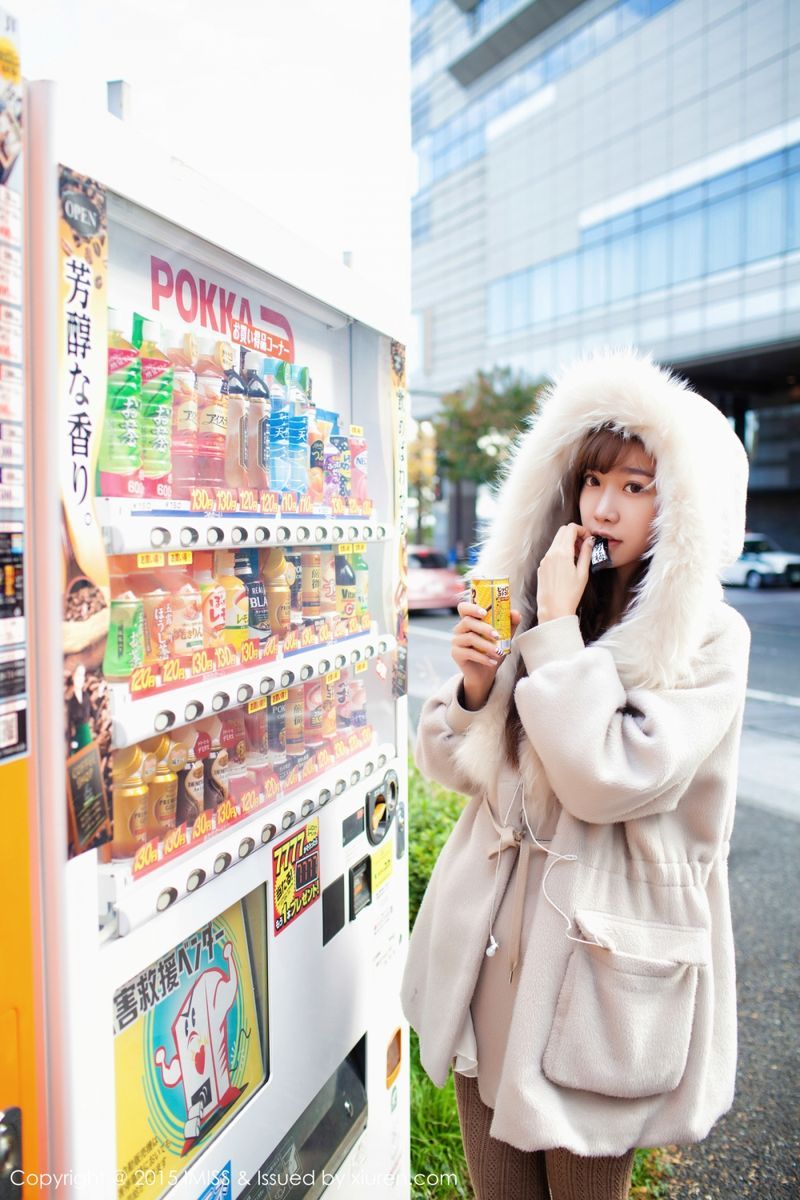 爱蜜社极品美女陈潇Xiaoer户外清新养眼日本之旅美图写真