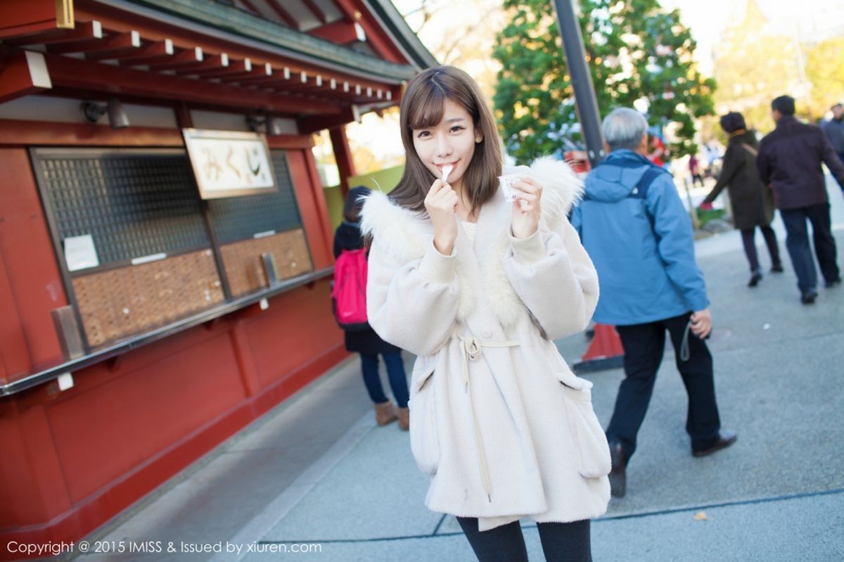 爱蜜社极品美女陈潇Xiaoer户外清新养眼日本之旅美图写真