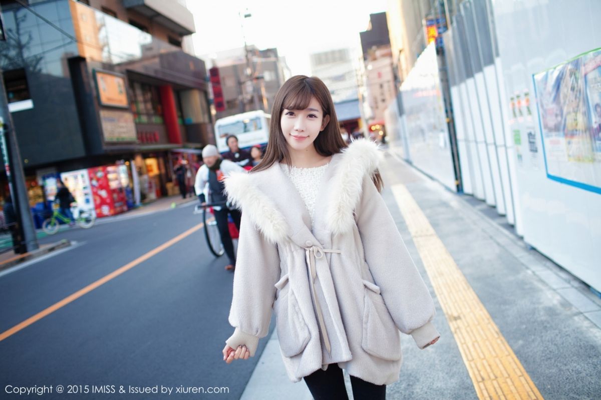 爱蜜社极品美女陈潇Xiaoer户外清新养眼日本之旅美图写真