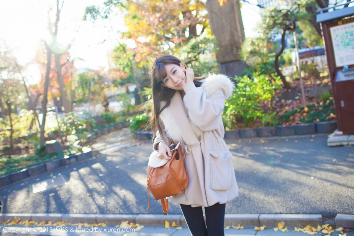 爱蜜社极品美女陈潇Xiaoer户外清新养眼日本之旅美图写真