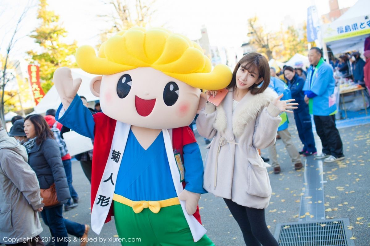 爱蜜社极品美女陈潇Xiaoer户外清新养眼日本之旅美图写真