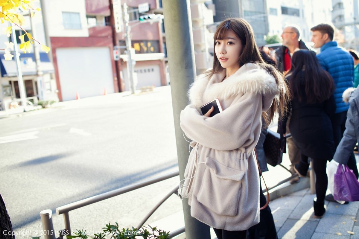 爱蜜社极品美女陈潇Xiaoer户外清新养眼日本之旅美图写真