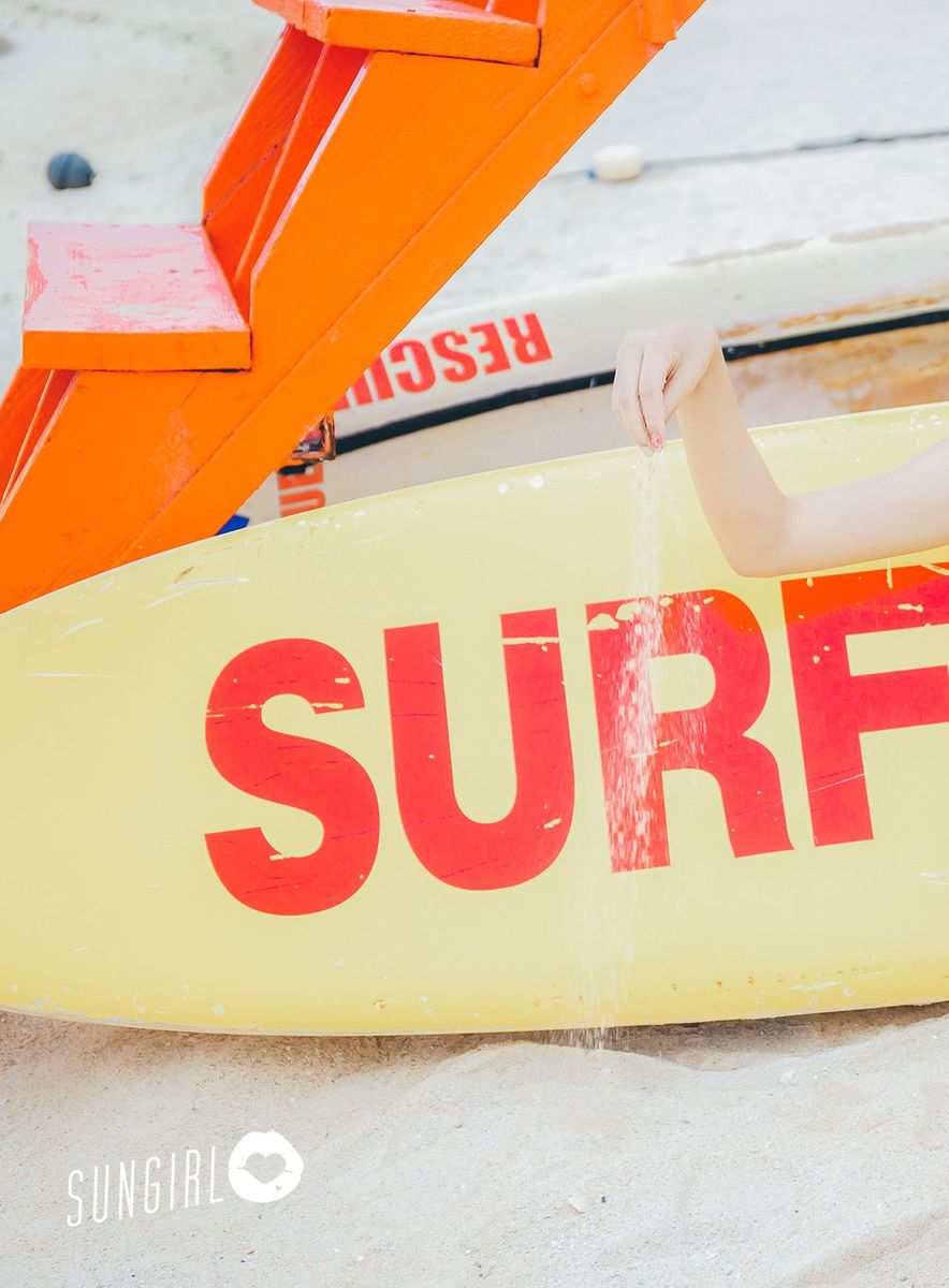 阳光宝贝台湾美女模特林薇多比基尼诱惑南岛冲绳性感写真