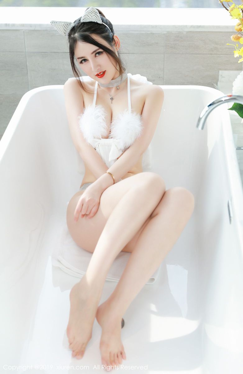 秀人网性感美女陈诗诗kiki猫女郎黑丝美腿情趣内衣诱惑套图