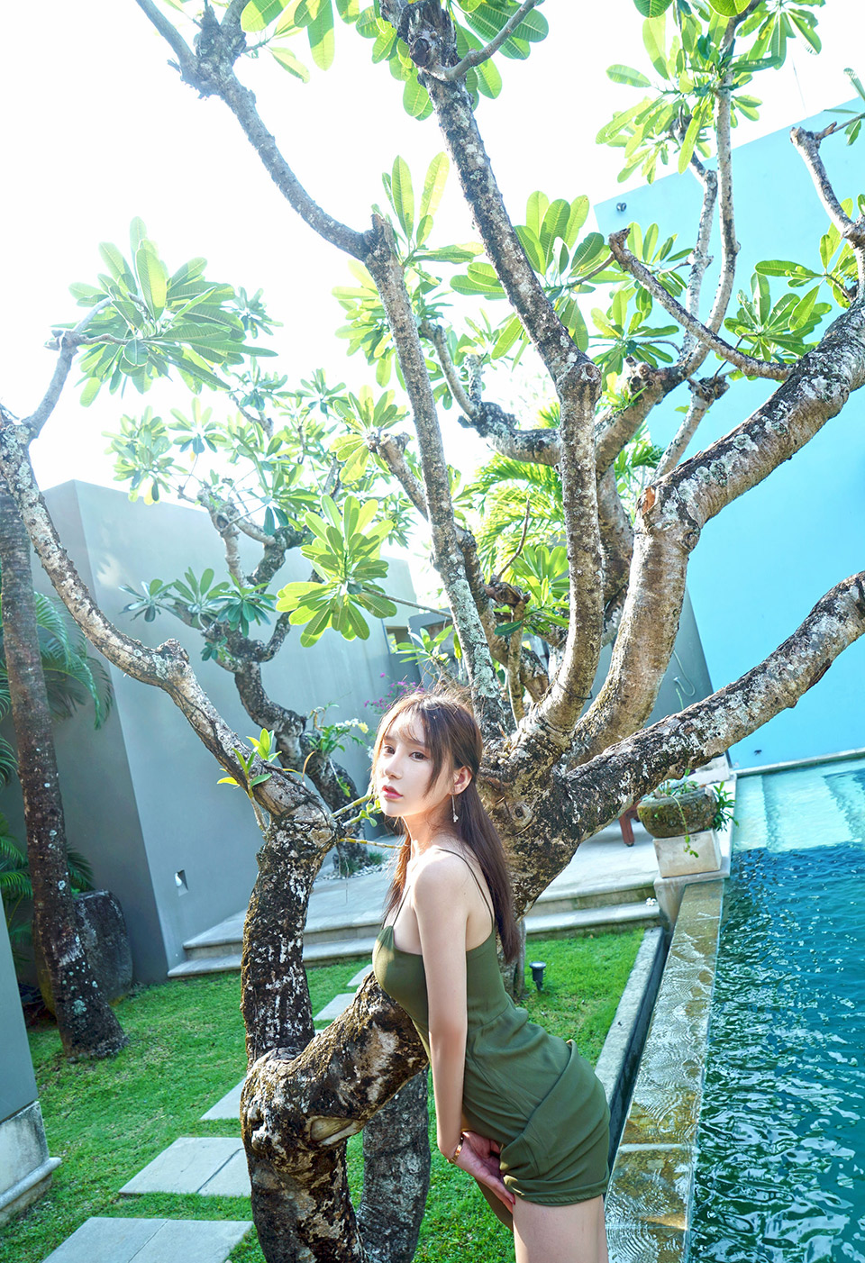 美女主播周于希海边清新系列