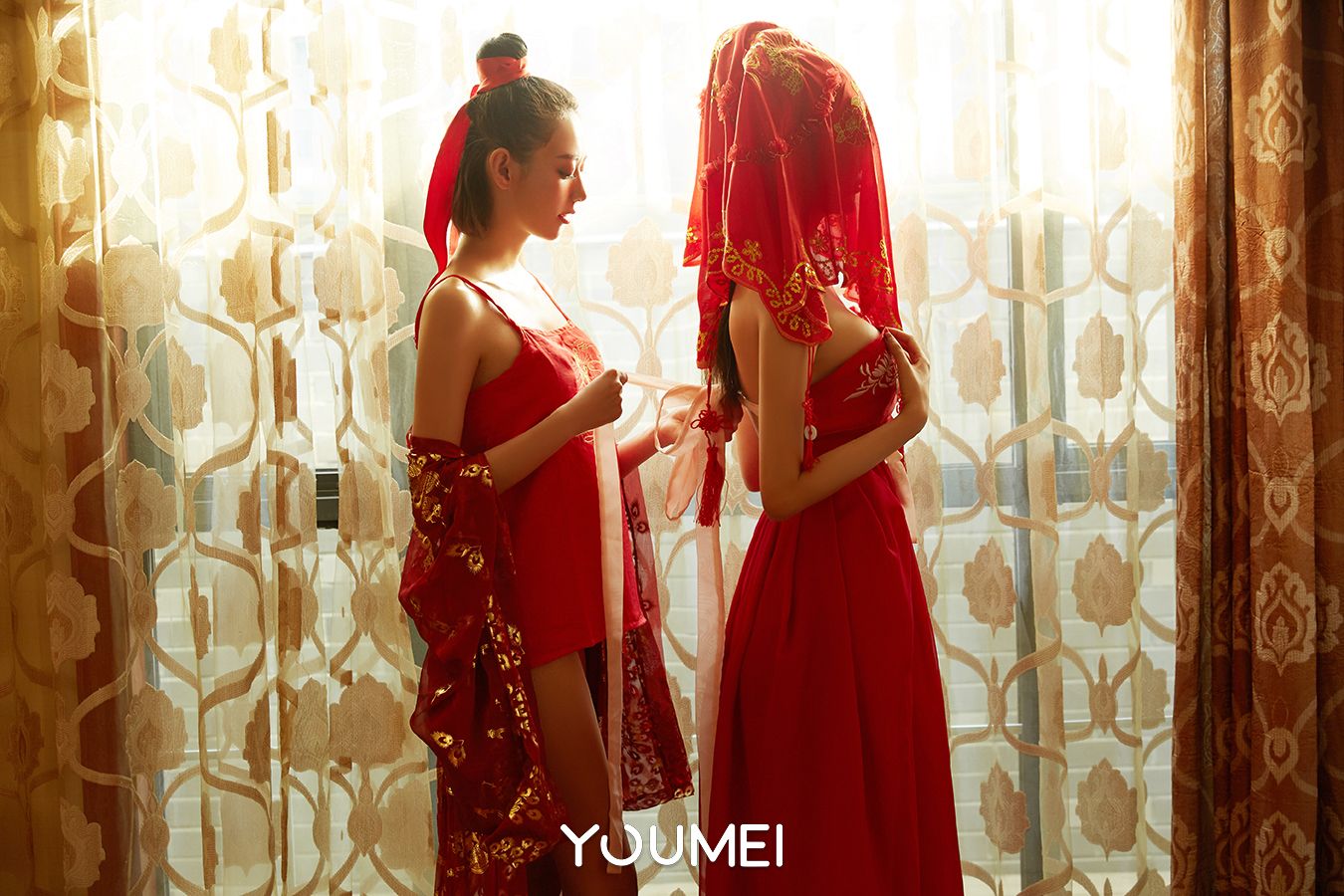 YOUMEI尤美姐妹花付艺轩&大长腿喵星人酱洞房花烛七夕特辑