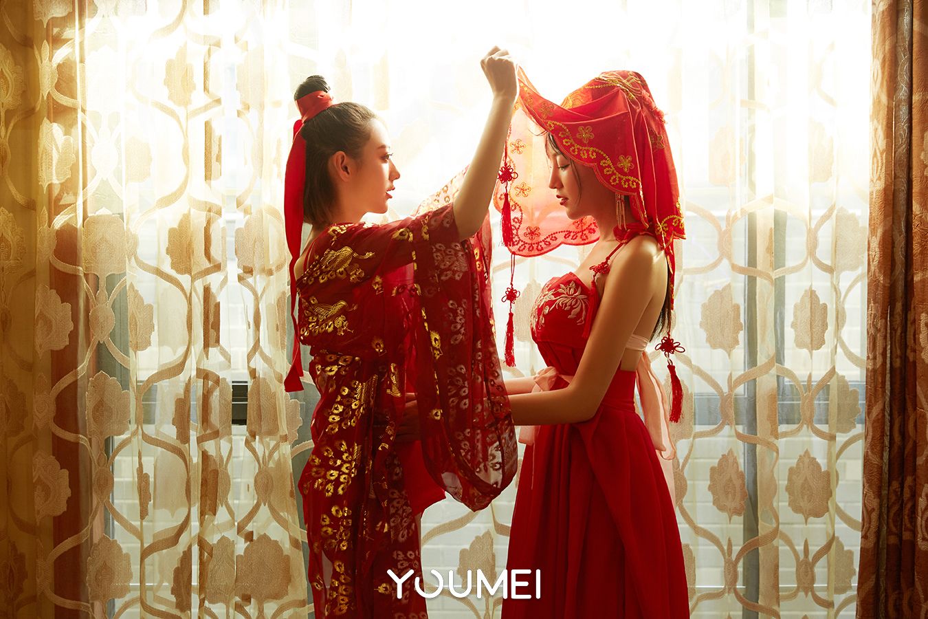 YOUMEI尤美姐妹花付艺轩&大长腿喵星人酱洞房花烛七夕特辑