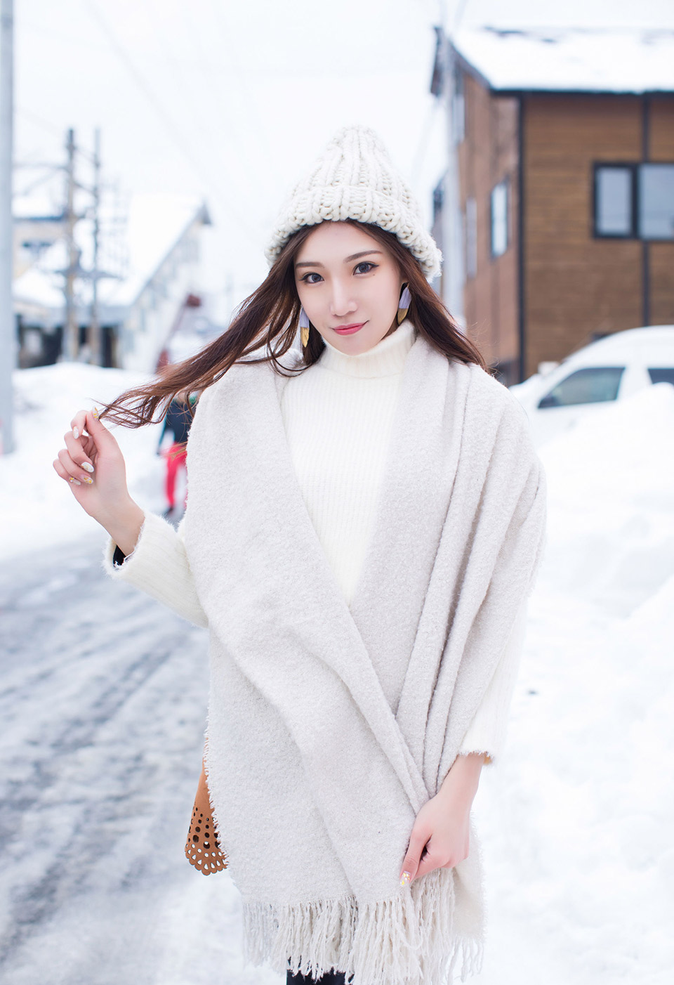 小狐狸长腿黑丝袜风情妩媚