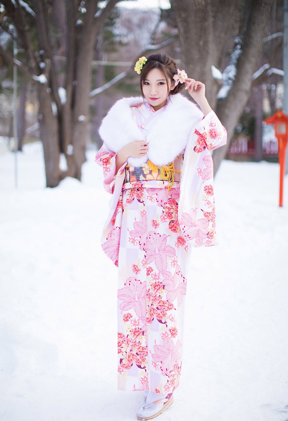 小狐狸长腿黑丝袜风情妩媚