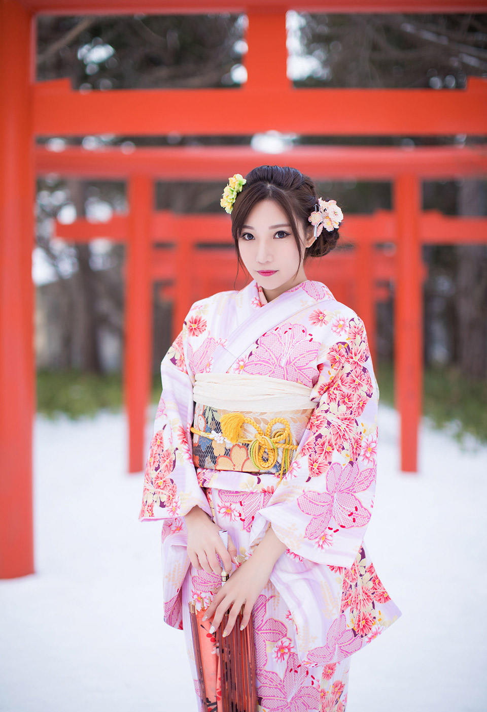 小狐狸长腿黑丝袜风情妩媚