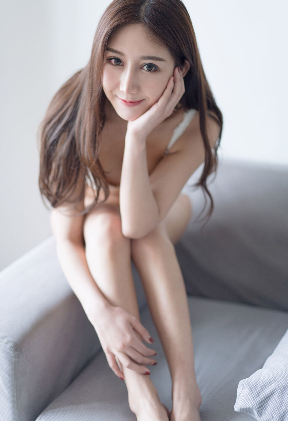 晓梦不愿醒的美梦若隐若现的妩媚气质