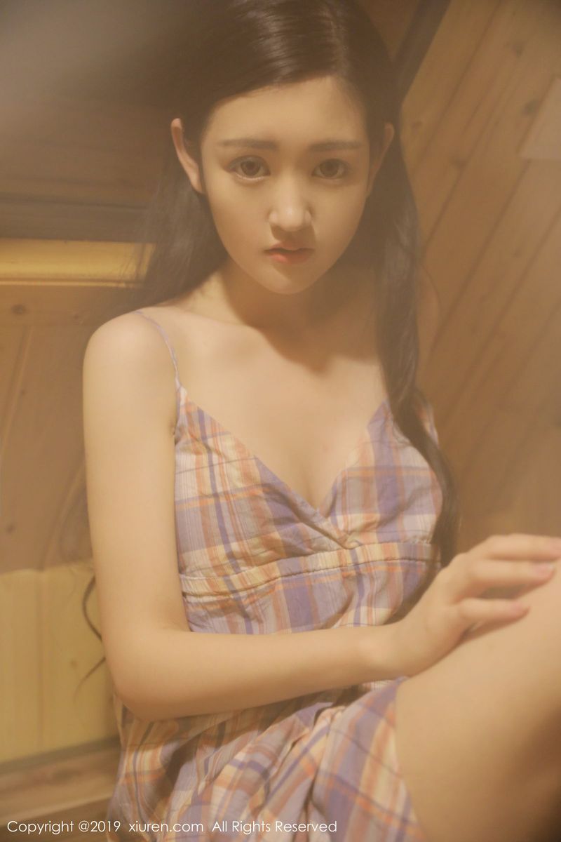 秀人网美女模特沈梦瑶朦胧唯美网红毛衣内衣诱惑私房写真