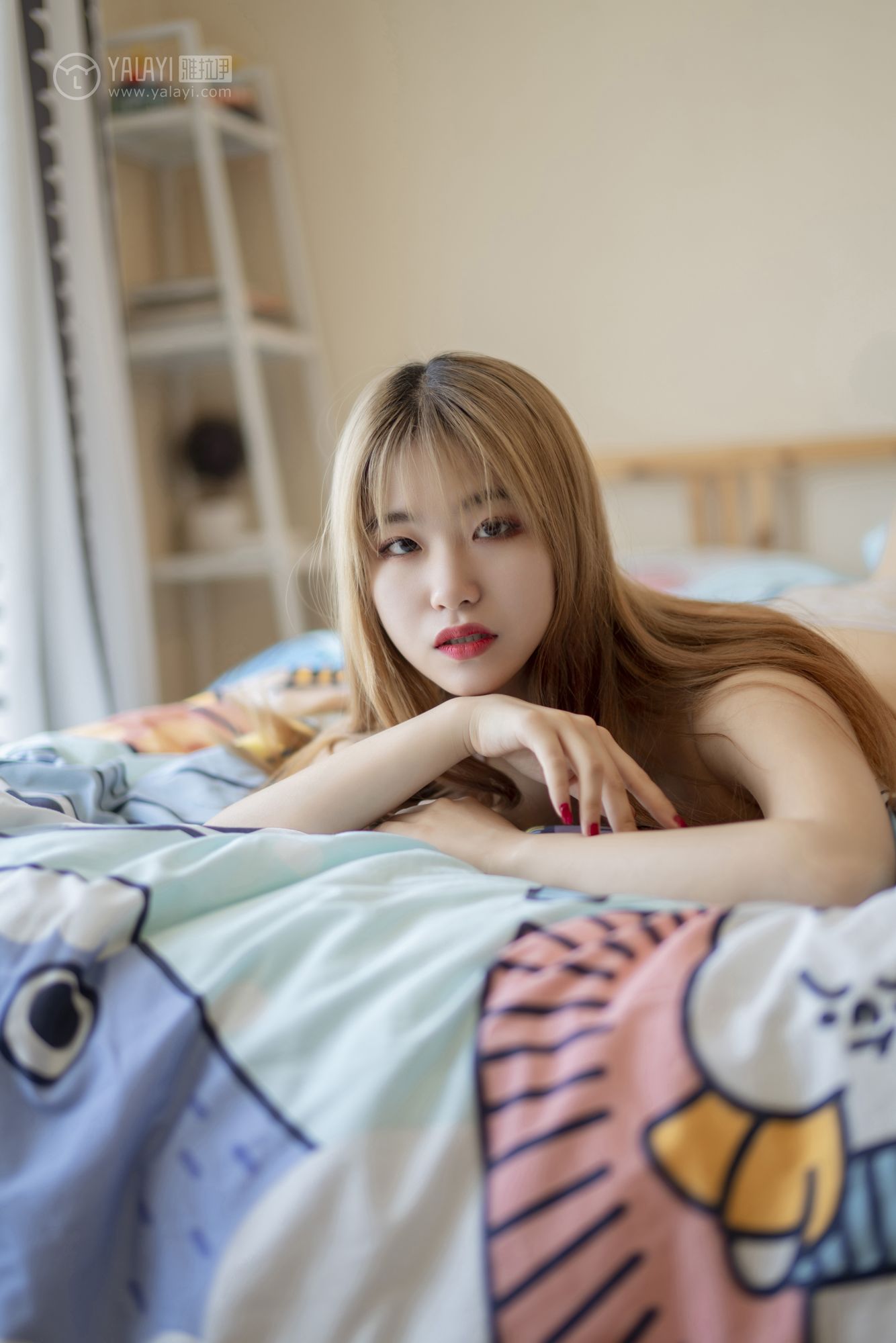 YALAYI雅拉伊美女模特舒小小宅物语主题内衣诱惑私房美图