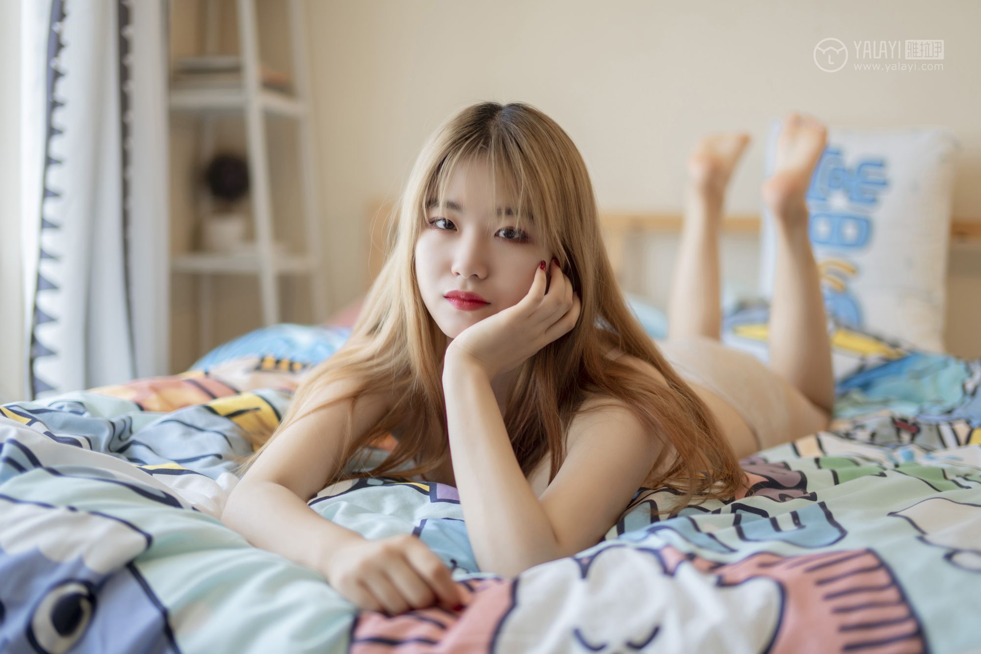 YALAYI雅拉伊美女模特舒小小宅物语主题内衣诱惑私房美图