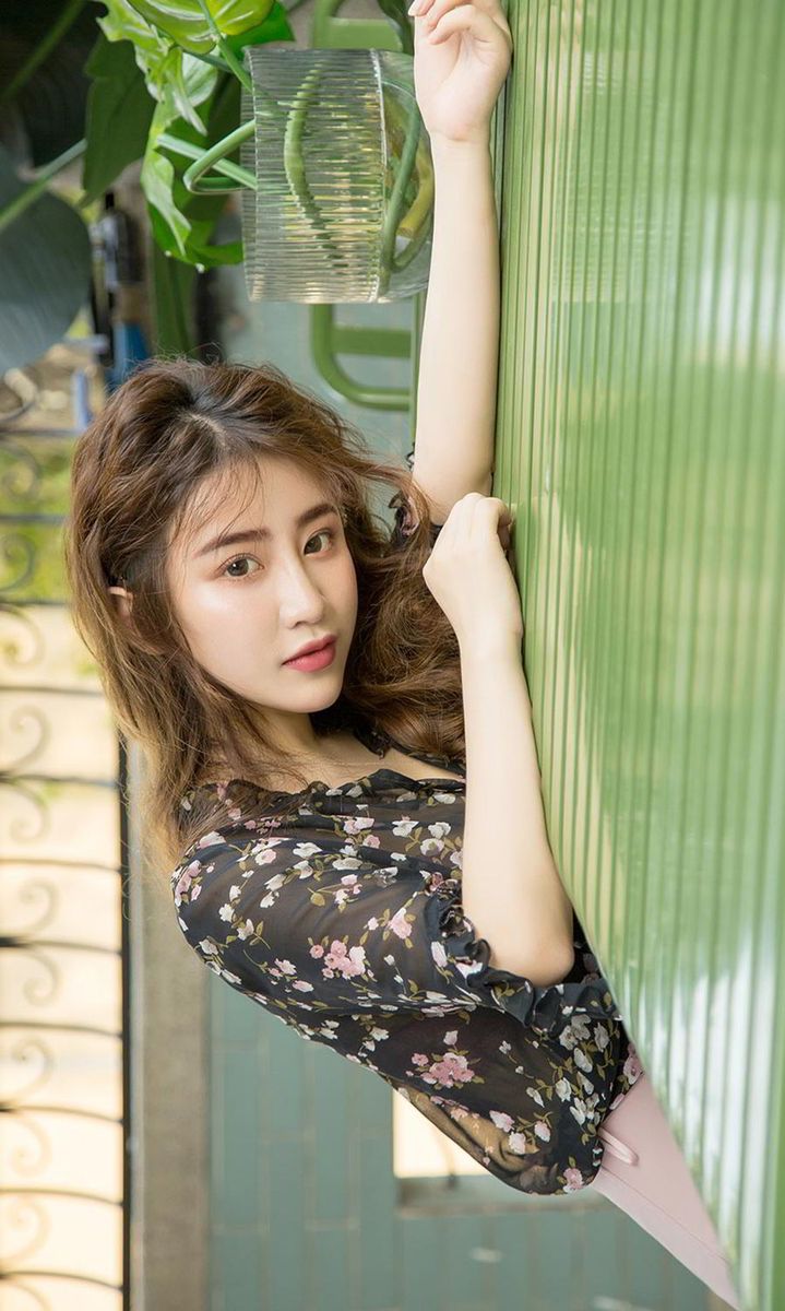 尤果网性感女神绯月樱Cherry白衬衫超短裙职场OL制服诱惑美图