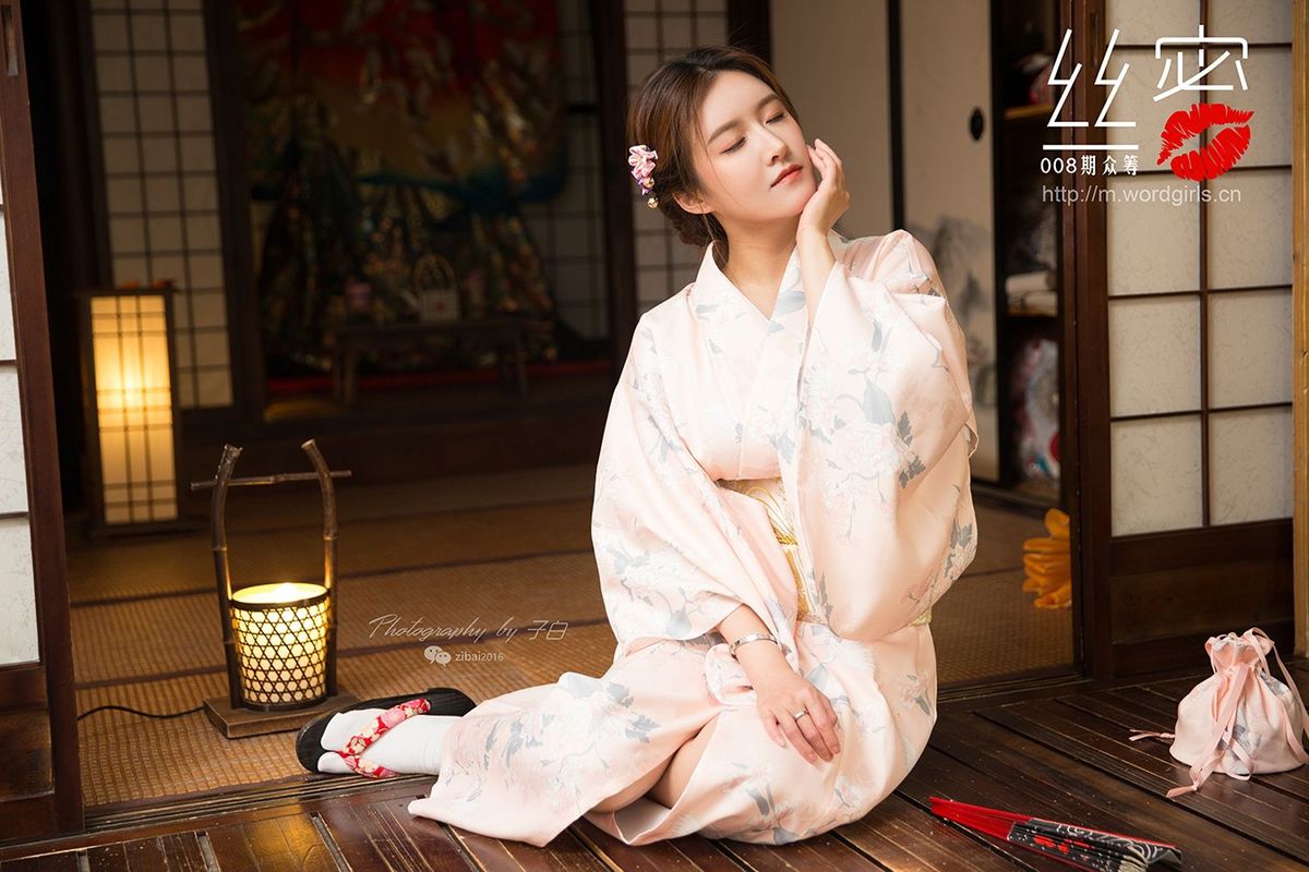 头条女神美女姐妹花Jennanni_Jen&莫小希和服蜜丝系列美图