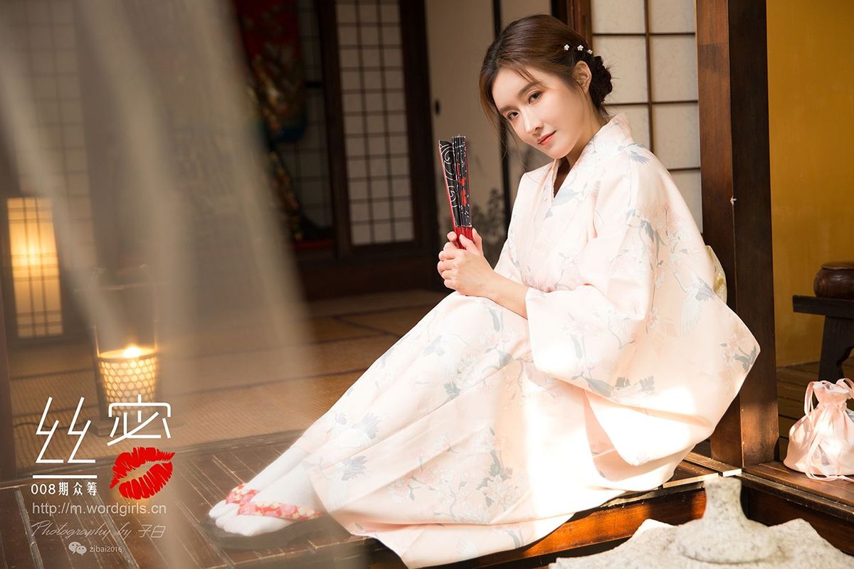 头条女神美女姐妹花Jennanni_Jen&莫小希和服蜜丝系列美图