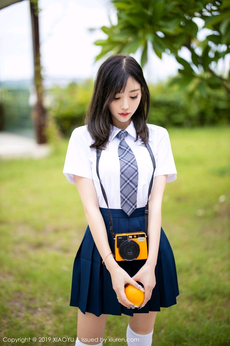 语画界甜美女神杨晨晨sugar清纯学生装湿身诱惑心愿性感旅拍