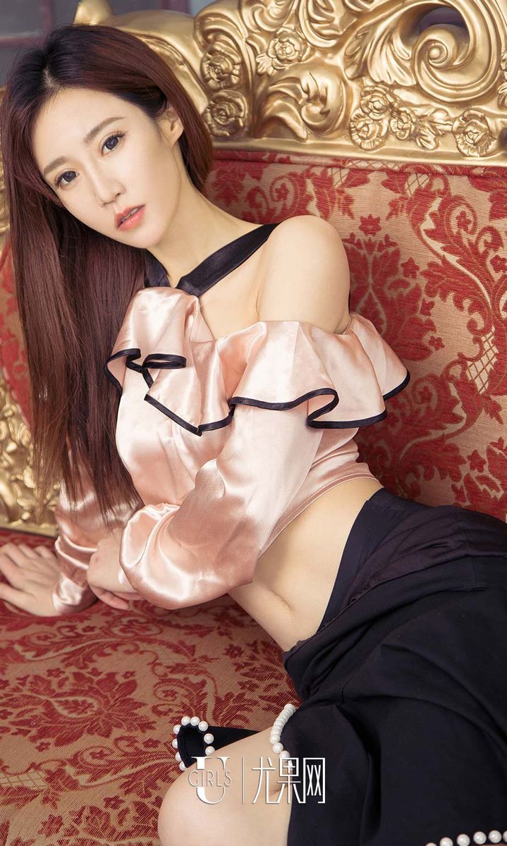 尤果网美女模特樊安妮骨感身材修长美腿如精灵性感美图