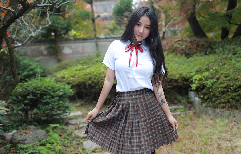 Manuela玛鲁娜日本学生妹制服系列