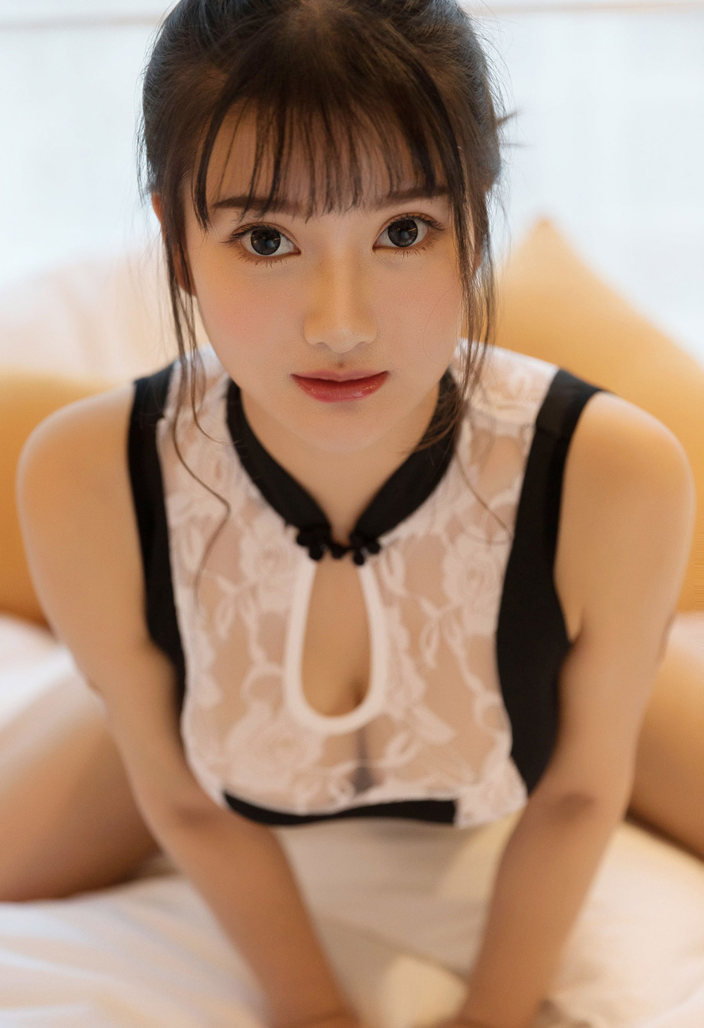 小尤奈镂空古典风情趣内衣诱惑