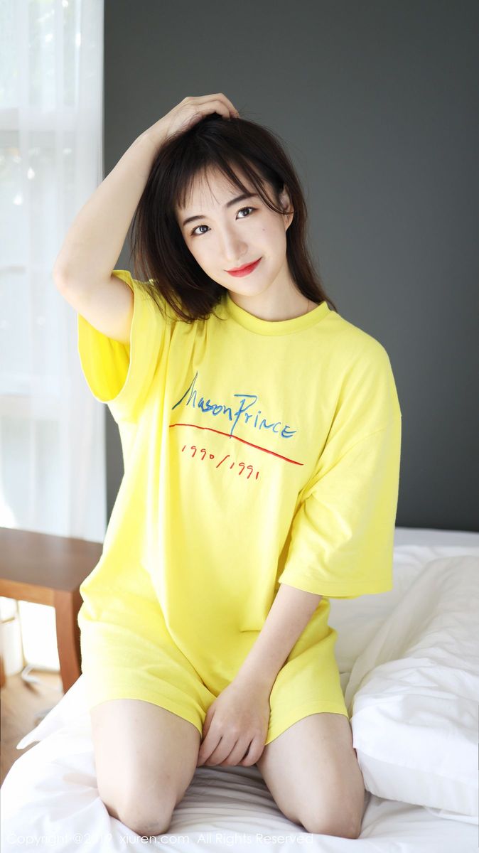 秀人网美女模特艺儿拿铁室外小清新主题系列泰国养眼旅拍