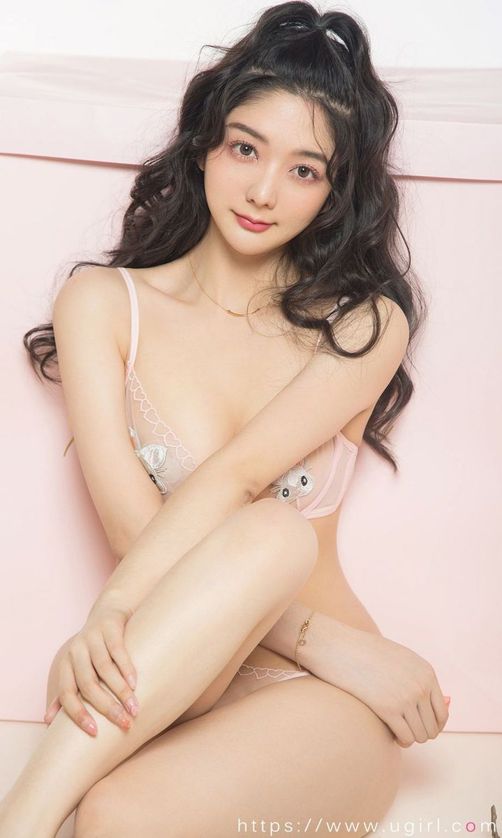 尤果网性感姐妹花小热巴&栗子Riz内衣诱惑情人节主题写真