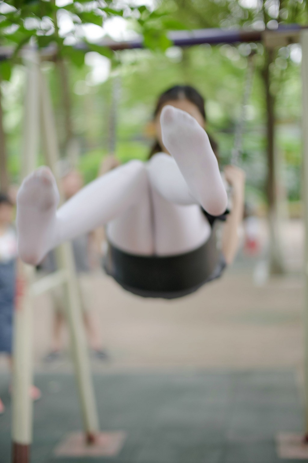 《白丝妹妹游园》 [森萝财团] R15-014 写真集[99P]