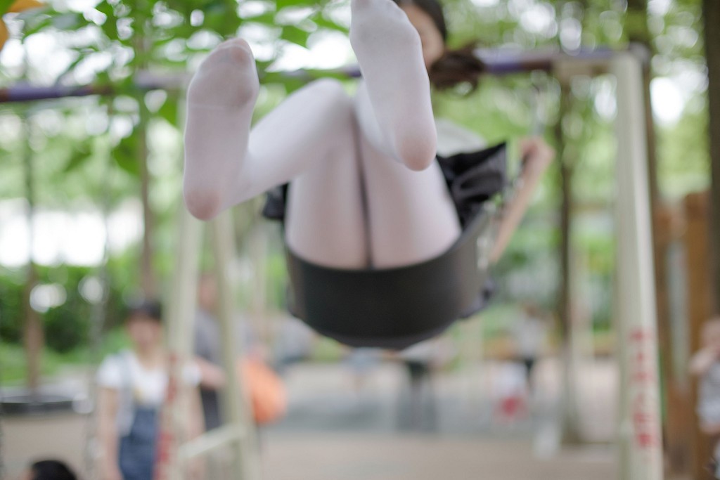 《白丝妹妹游园》 [森萝财团] R15-014 写真集[99P]