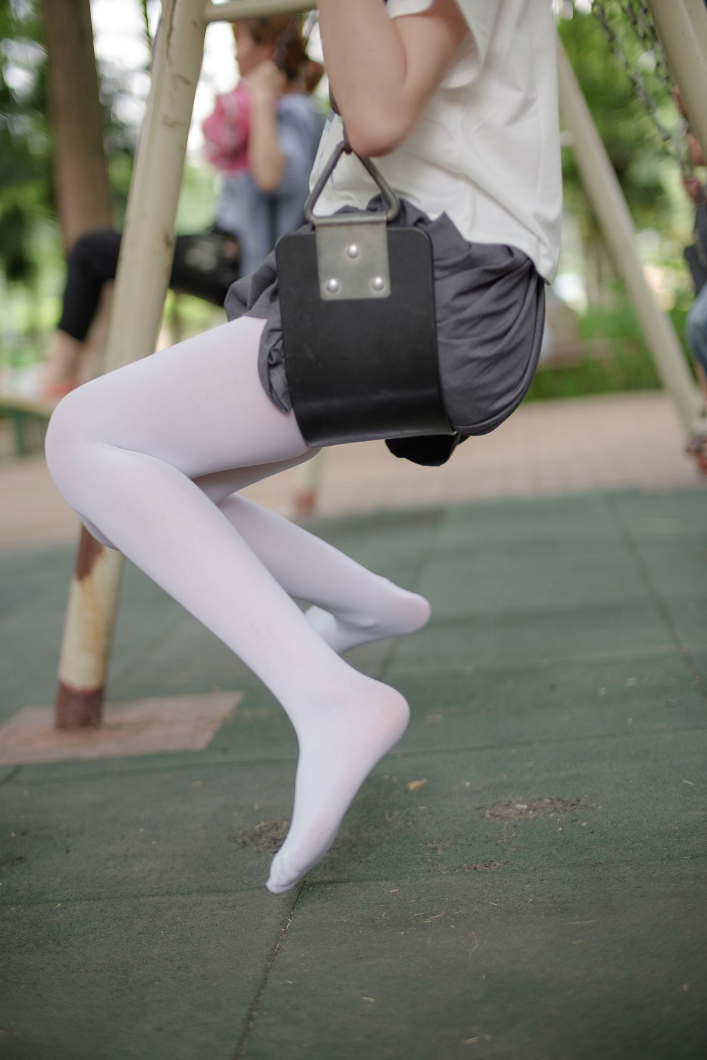 《白丝妹妹游园》 [森萝财团] R15-014 写真集[99P]