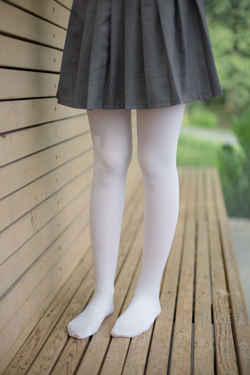 《白丝妹妹游园》 [森萝财团] R15-014 写真集[99P]