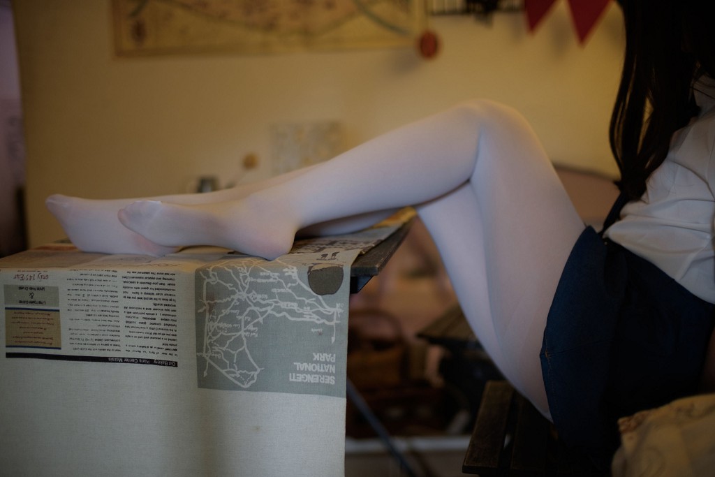 《无法控制的白丝情结》 [森萝财团] R15-021 写真集[71P]