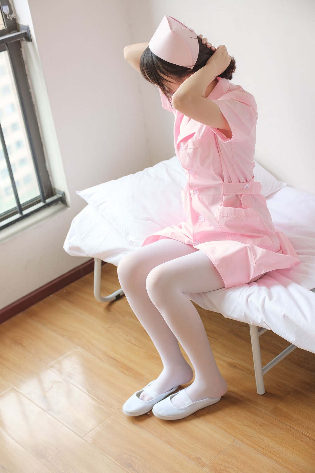 《护士妹妹穿白丝》 [森萝财团] X-021 写真集[167P]