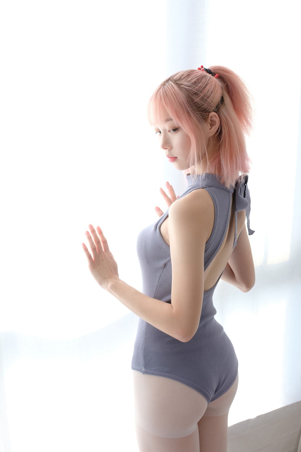 [森萝财团] LOVEPLUS-003 萝蓝丝袜写真集[150P]