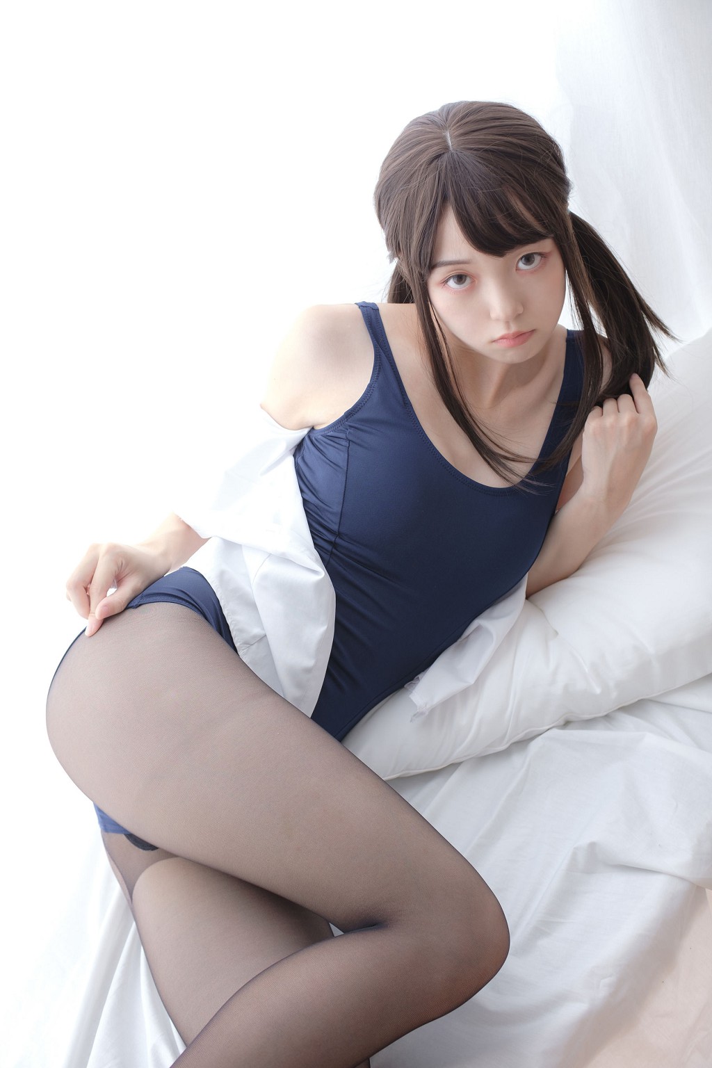 [森萝财团] LOVEPLUS-002 萝蓝丝袜写真集[110P]