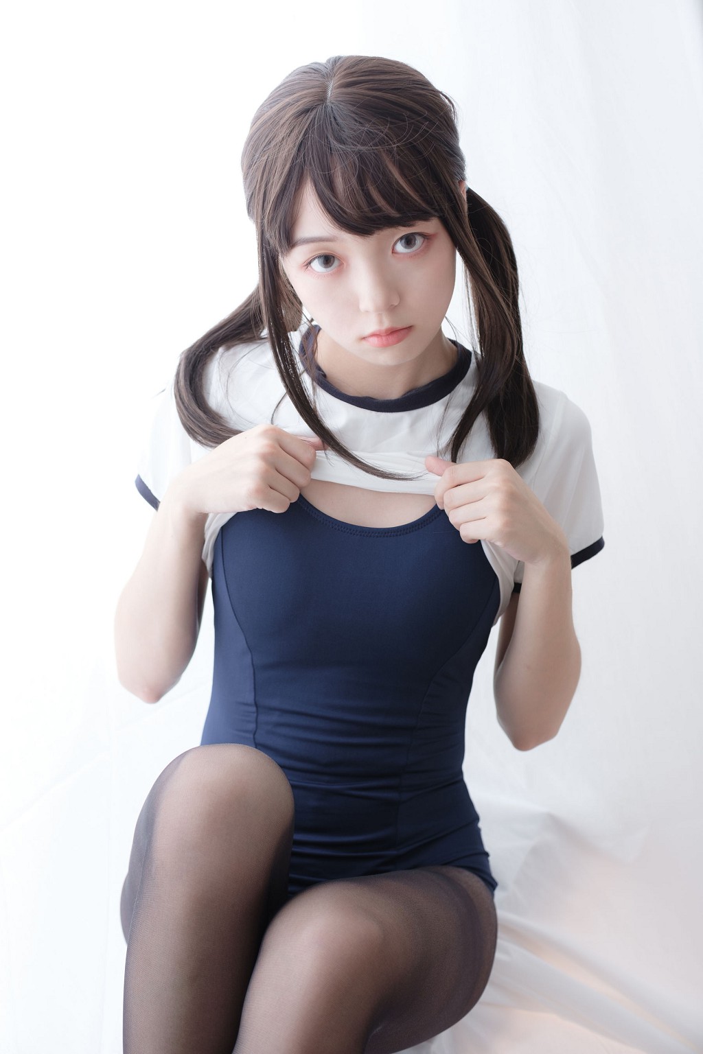 [森萝财团] LOVEPLUS-002 萝蓝丝袜写真集[110P]