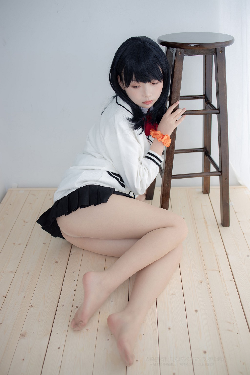 20D肉丝短棉袜踩物 [森萝财团] [X-055] 写真集[93P]