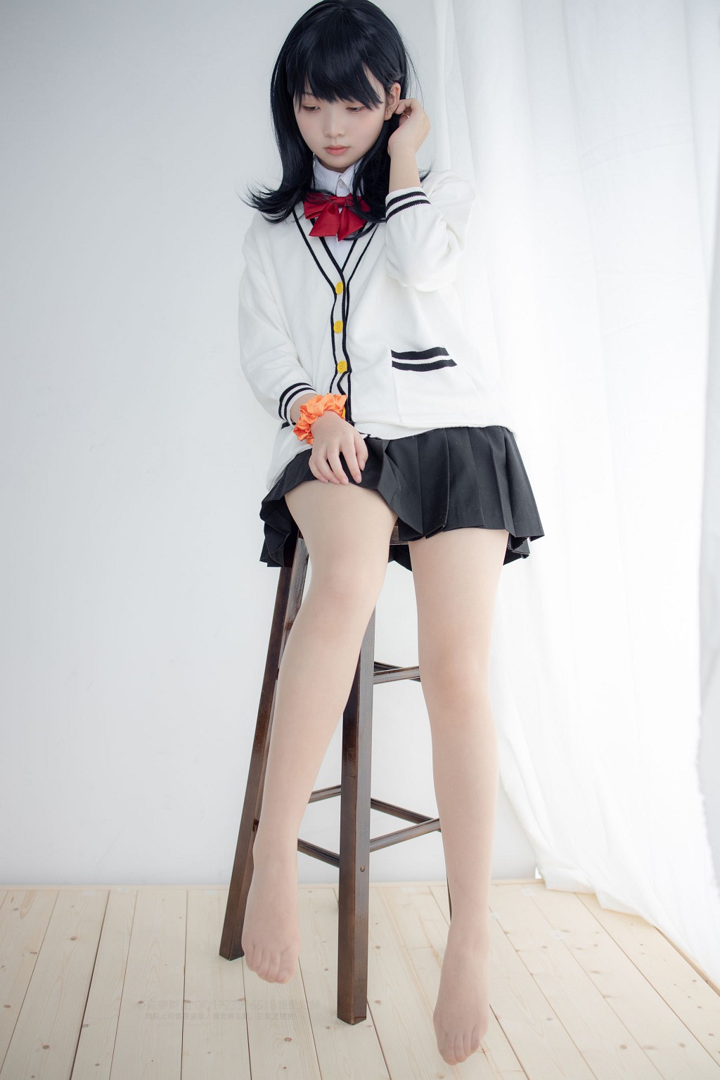 20D肉丝短棉袜踩物 [森萝财团] [X-055] 写真集[93P]